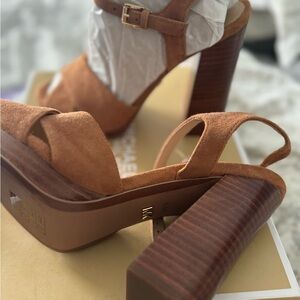 Suede Heels brand new